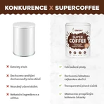 Blendea SUPERCOFFEE BIO Кавова суміш з грибами фундук, серцевиною та коренем екації 100 г: ціни та характеристики