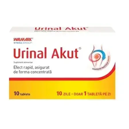 Urinal Akut Idelyn Walmark, 10 таблеток: ціни та характеристики