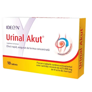 Urinal Akut Idelyn Walmark, 10 таблеток