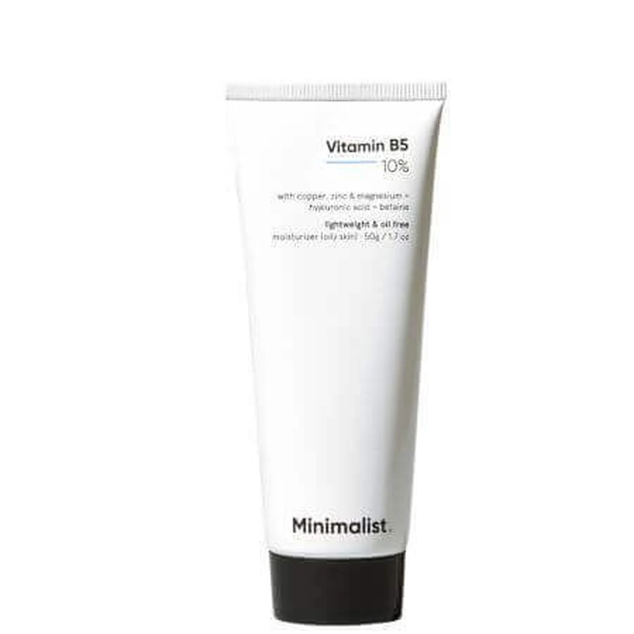 Крем для обличчя Minimalist з 10% вітаміном В5, зволожувальний, 50 г: ціни та характеристики