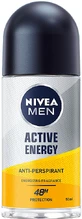 Дезодорант-рулон для чоловіків Active Energy, 50 мл, Nivea