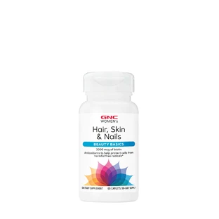 Gnc Women's Hair, Skin & Nails Formula, Формула для волос, кожи и ногтей, 60 тб