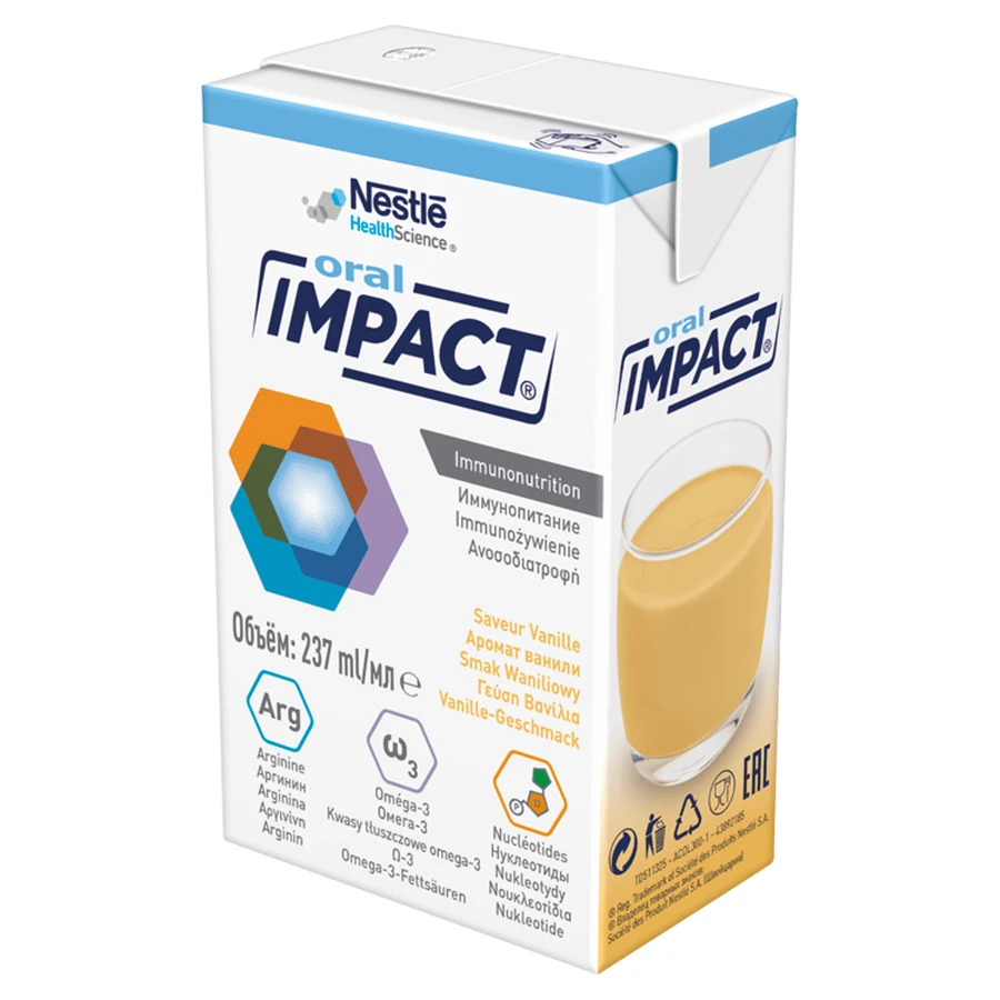 Impact Oral, ванільний смак, 3 x 237 мл: ціни та характеристики