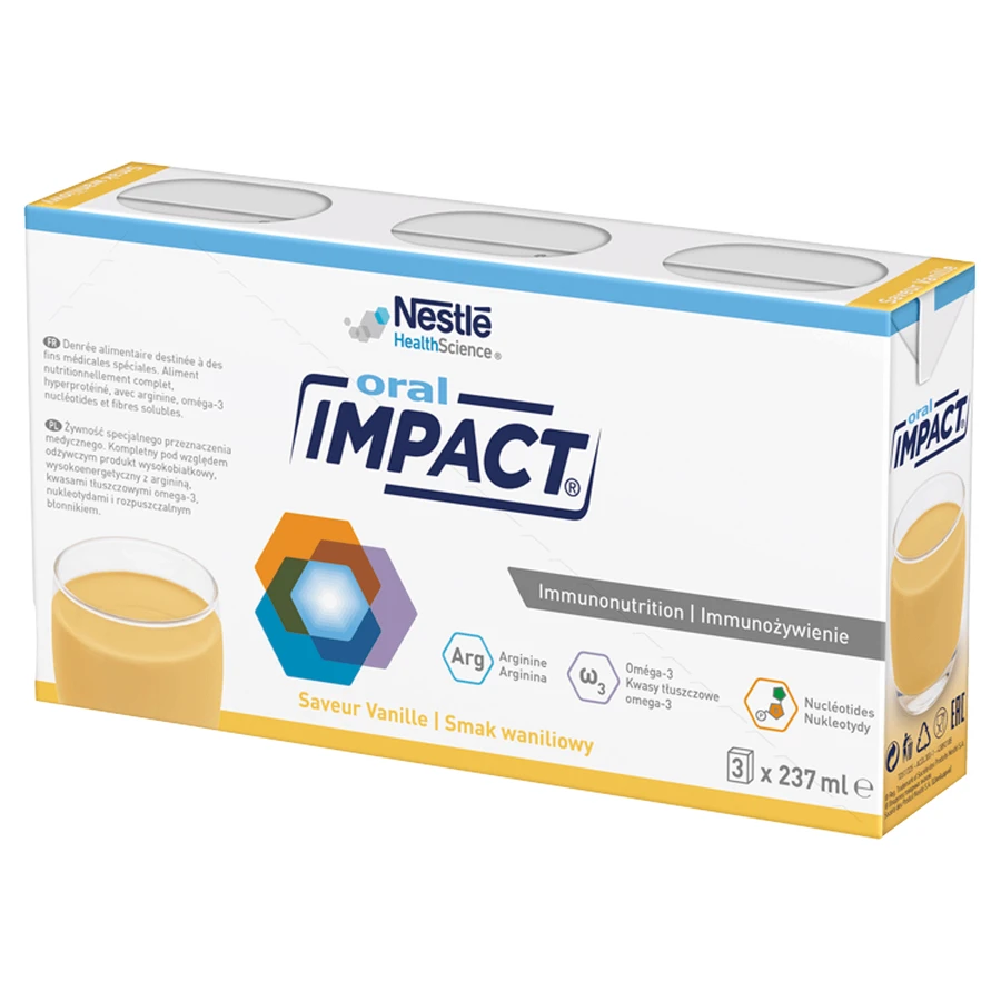 Impact Oral, ванільний смак, 3 x 237 мл: ціни та характеристики
