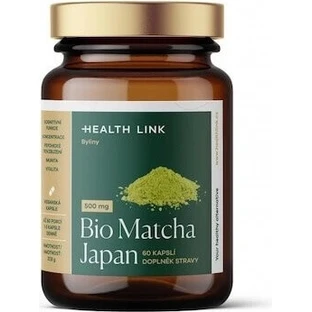 HEALTH LINK BIO Matcha Japan 500 мг 1×60 капсул, дієтична добавка