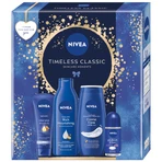 Nivea Timeless Classic Набор для душа, 250 мл + Крем для кожи, 100 мл + Роликовый антиперспирант, 50 мл + Лосьон для кожи, 250 мл: цены и характеристики