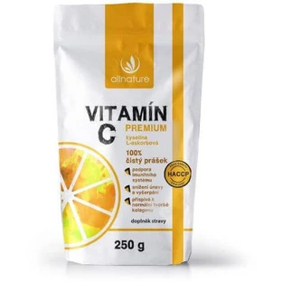 Allnature Вітамін С в порошку Преміум 250 г