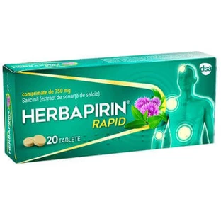 Гербапірин Рапід, 20 таблеток, Arnica Kft