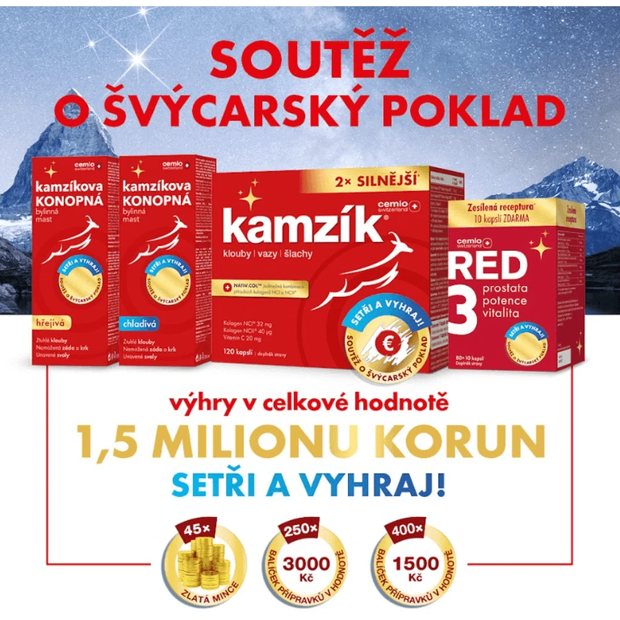 Мазь из конопли Cemio Kamzik охлаждающая 200 мл: цены и характеристики
