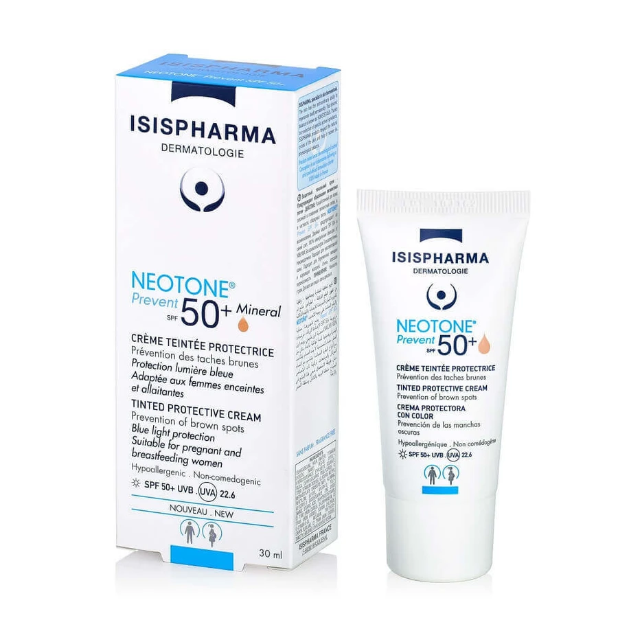 Isispharma Neotone Prevent Префиолетовый тонирующий крем SPF50+, 30 мл: цены и характеристики