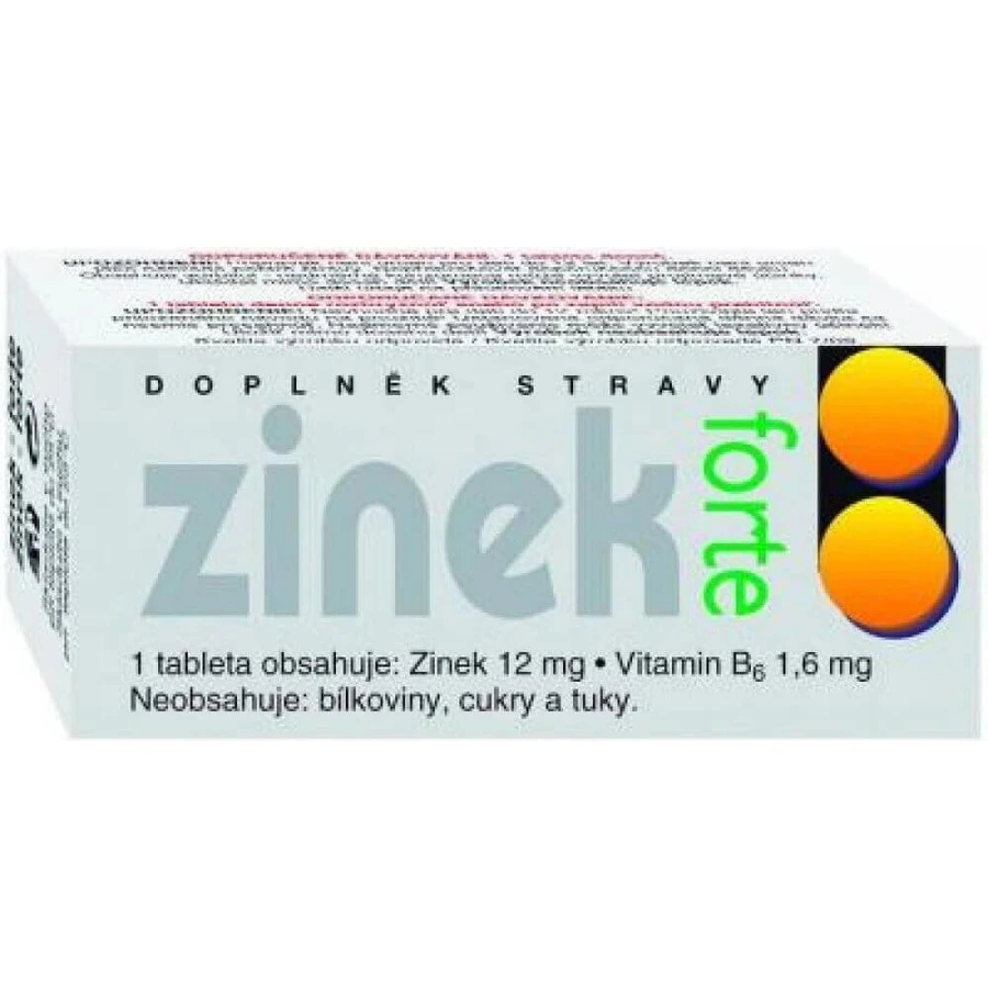 NATURVITA ZINOK FORTE 1×60 таблеток, дієтична добавка: ціни та характеристики