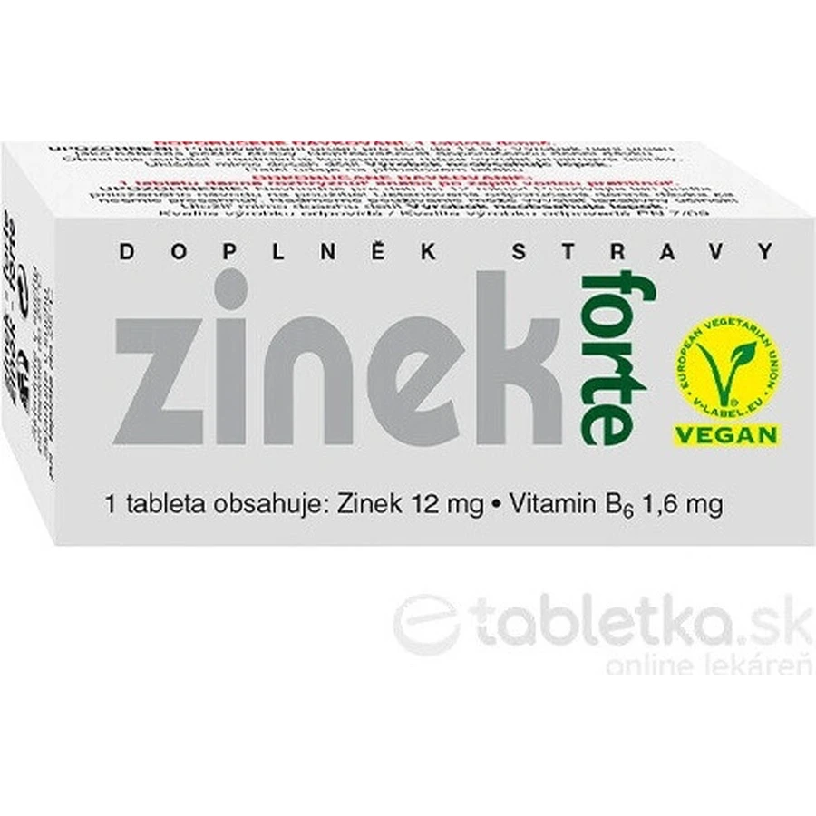 NATURVITA ZINOK FORTE 1×60 таблеток, дієтична добавка: ціни та характеристики