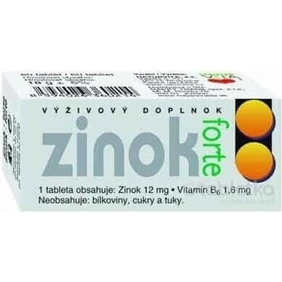 NATURVITA ZINOK FORTE 1×60 таблеток, дієтична добавка: ціни та характеристики