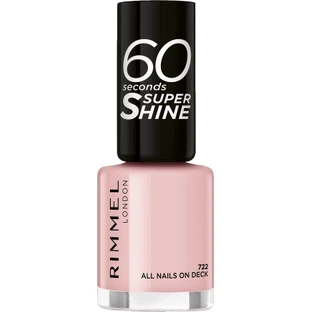 Rimmel London Лак для нігтів 60 Seconds Super Shine 722 All Nails On Deck, 8 мл