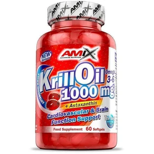 Amix Krill Oil 1000, 60 глобул