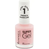 Rimmel London Super Gel Nail Polish French Manicure 091 English rose, 12 мл