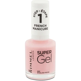 Rimmel London Super Gel Nail Polish French Manicure 091 Английская роза, 12 мл