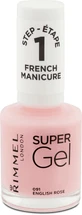 Rimmel London Super Gel Nail Polish French Manicure 091 Английская роза, 12 мл