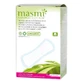 Masmi Natural Cotton, гигиенические салфетки из органического хлопка, анатомические, 30 шт.