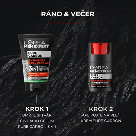 L'Oréal Paris Men Expert Pure Carbon 3in1 Anti-Imperfection Cleansing Gel 100 мл: цены и характеристики