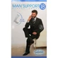 Чулки медицинские до колена Man Support №4, черные, Gloria, Глория