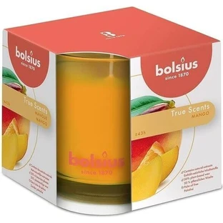 Ароматична свічка Bolsius Aromatic 2.0 Glass Mango 1×1 шт, розмір 95 х 95 мм