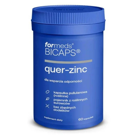 Bicaps Quer-Zinc (Кверцетин Цинк Витамин С) 60 капсул Formeds: цены и характеристики