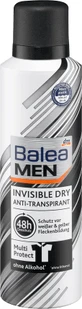 Balea MEN Дезодорант-спрей INVISIBLE DRY, 200 мл