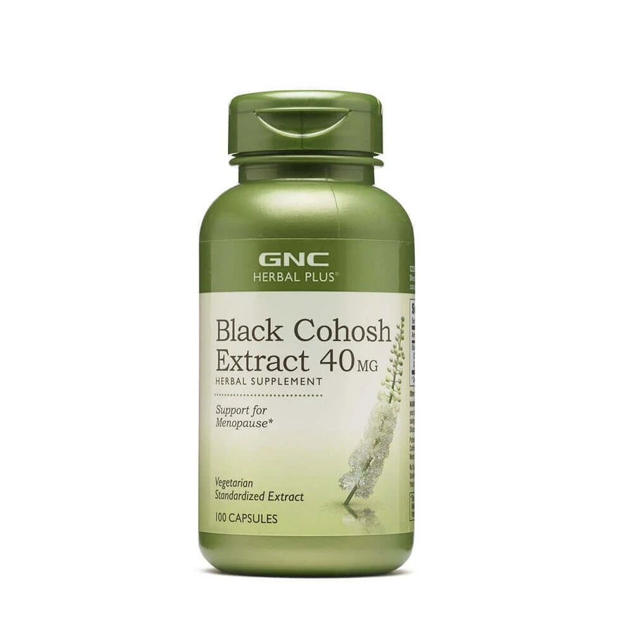 Экстракт черного кохоша 40 мг (197012), 100 капсул, GNC: цены и характеристики