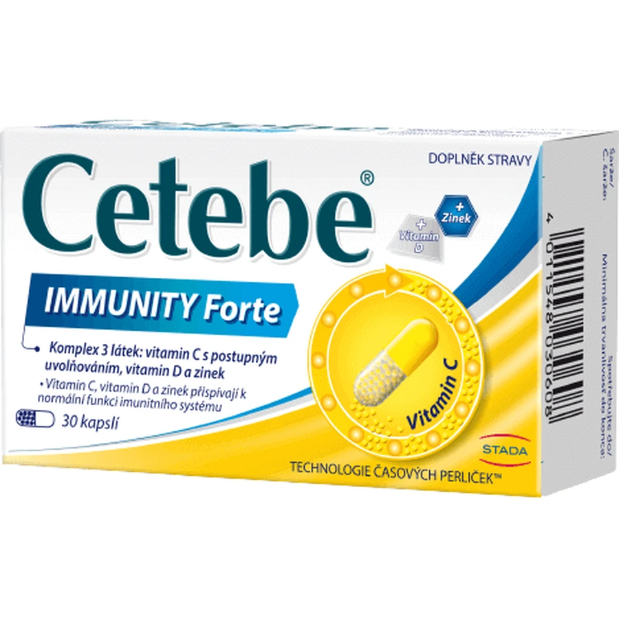 Cetebe Иммунитет ФОРТЕ 30 капсул: цены и характеристики