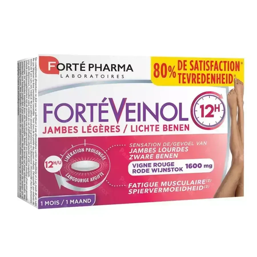 Вениол форте 12 ч, 30 таблеток, Forte Pharma: цены и характеристики