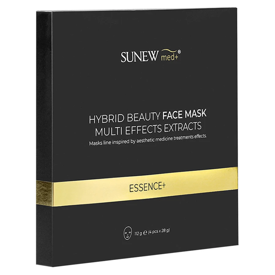 SunewMed+ Essence+, гібридна маска на тканині з пептидами та вапном, 4 шт.: ціни та характеристики