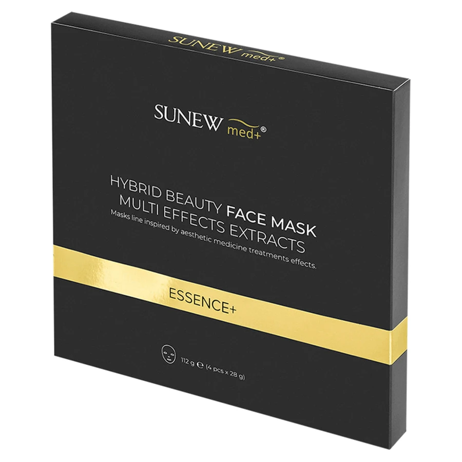 SunewMed+ Essence+, гібридна маска на тканині з пептидами та вапном, 4 шт.: ціни та характеристики