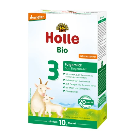 Holle Bio 3, на основе козьего молока, с 10 месяцев, 400 г: цены и характеристики