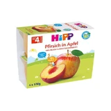 Закуска из яблок и персиков 4х 100г, Hipp