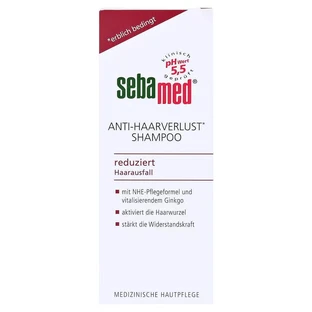 Дерматологічний шампунь проти випадіння волосся, 200 мл, Sebamed