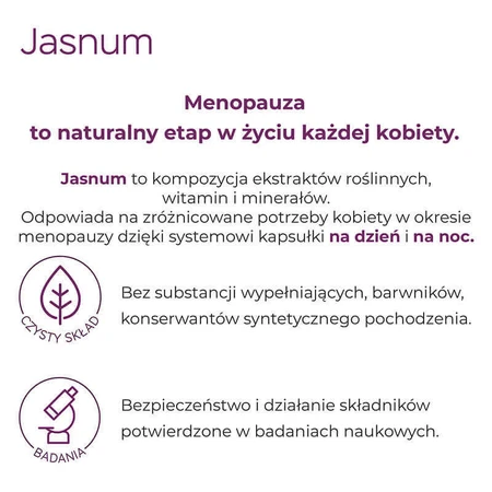 Яснум, 30 капсул день + 30 капсул ночь Поврежденная упаковка: цены и характеристики