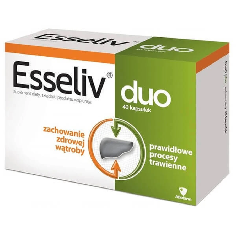 Esseliv Duo, 40 капсул - Тривале застосування!: ціни та характеристики