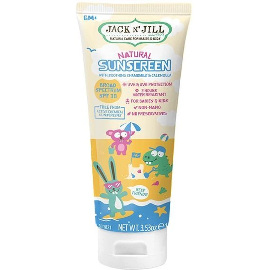 Сонцезахисний крем Jack n' Jill Jack n' Jill SUNSCREEN SPF30 100 г: ціни та характеристики