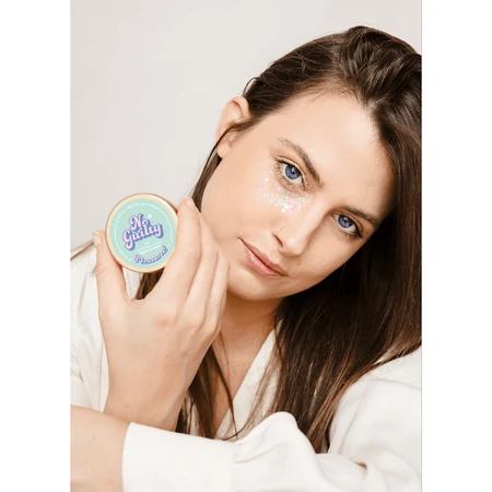 Міністерство Доброго Мила Facegroovin' Eco Glitter, біо-блиск для декорування тіла та обличчя, Русалоче сяйво, 10 г: ціни та характеристики