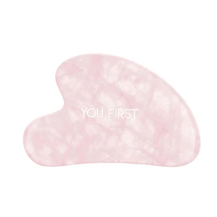 Натуральный камень Гуа-Ша для массажа лица из розового кварца, 1 штука, You First