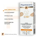 Pharmaceris F, Защитно-корректирующий флюид 02 Sand, SPF 50, 30 мл: цены и характеристики