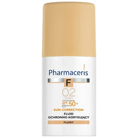 Pharmaceris F, Защитно-корректирующий флюид 02 Sand, SPF 50, 30 мл: цены и характеристики