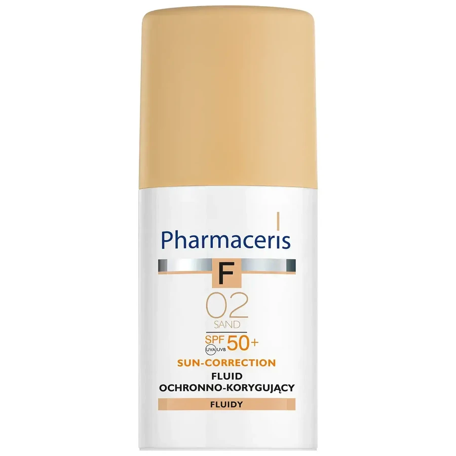 Pharmaceris F, Защитно-корректирующий флюид 02 Sand, SPF 50, 30 мл: цены и характеристики