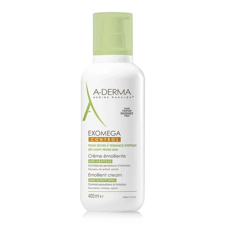 A-Derma Exomega Control Пом'якшувальний крем, 400 мл: ціни та характеристики