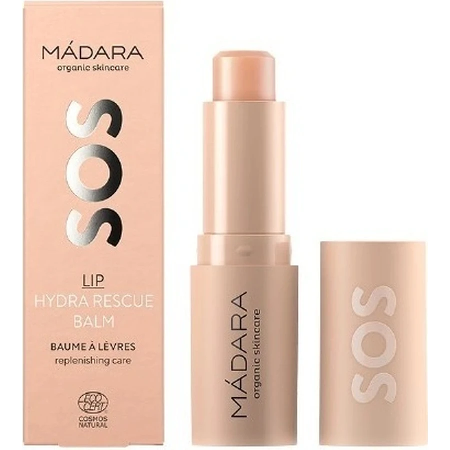 Бальзам для губ Mádara SOS Lip Hydra Rescue 1×4,5 г, натуральный сертифицированный бальзам для губ: цены и характеристики