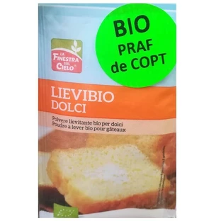 Органический пекарский порошок, 4х 21 г, La Finestra Sul Cielo