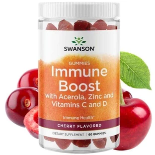 Swanson Immune Boost, лосины, со вкусом вина, 60 штук КОРОТКИЙ ДЕНЬ