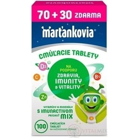 WALMARK Марсіани з Імунактивом 1×100 тбл, харчова добавка: ціни та характеристики