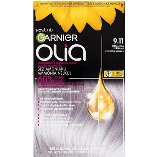 Garnier Olia стійка фарба для волосся 9.11 Сріблястий металік 1×1, набір, стійка фарба для волосся